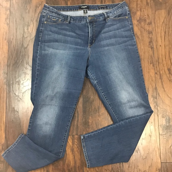 nine west cigarette mid rise skinny